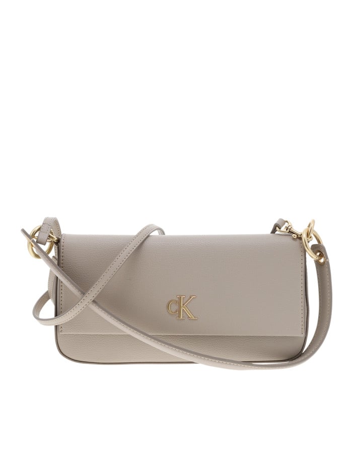 Sac beige uni avec une...