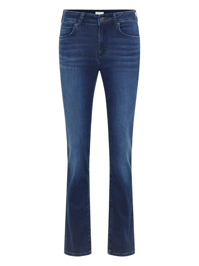 Jean en coton indigo coupe...