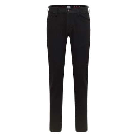 Jean Oregon Slim K en coton noir à coupe slim avec multiples poches