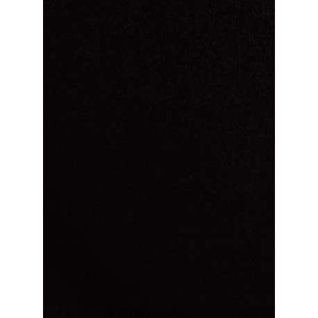 Débardeur noir uni à coupe ajustée, col v et à bretelles en dentelle - Image 2