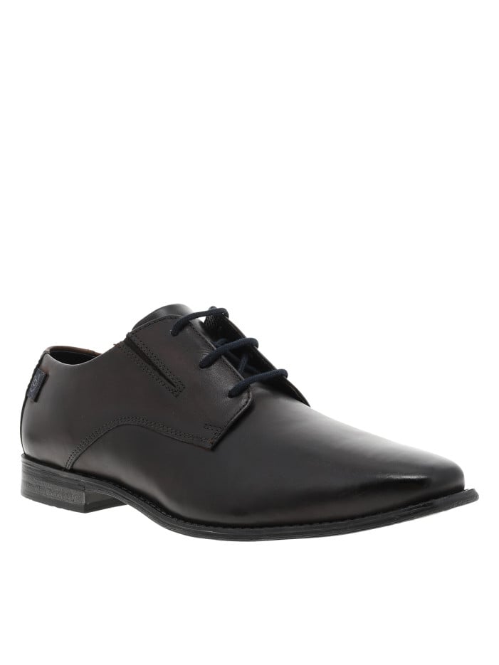 Derbies en cuir marron avec...