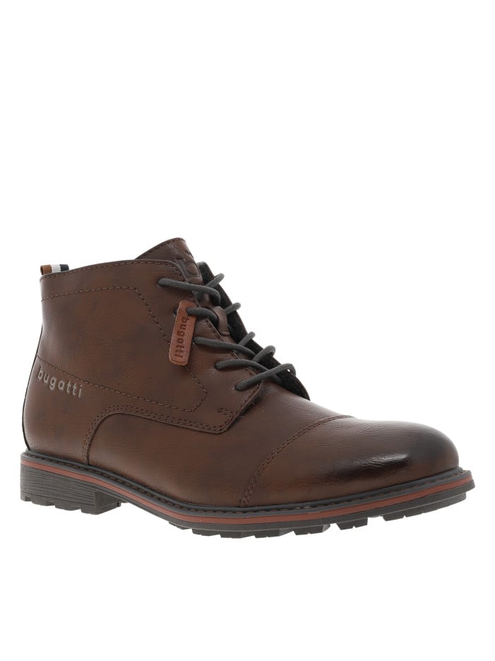 Bottines marron avec lacets...