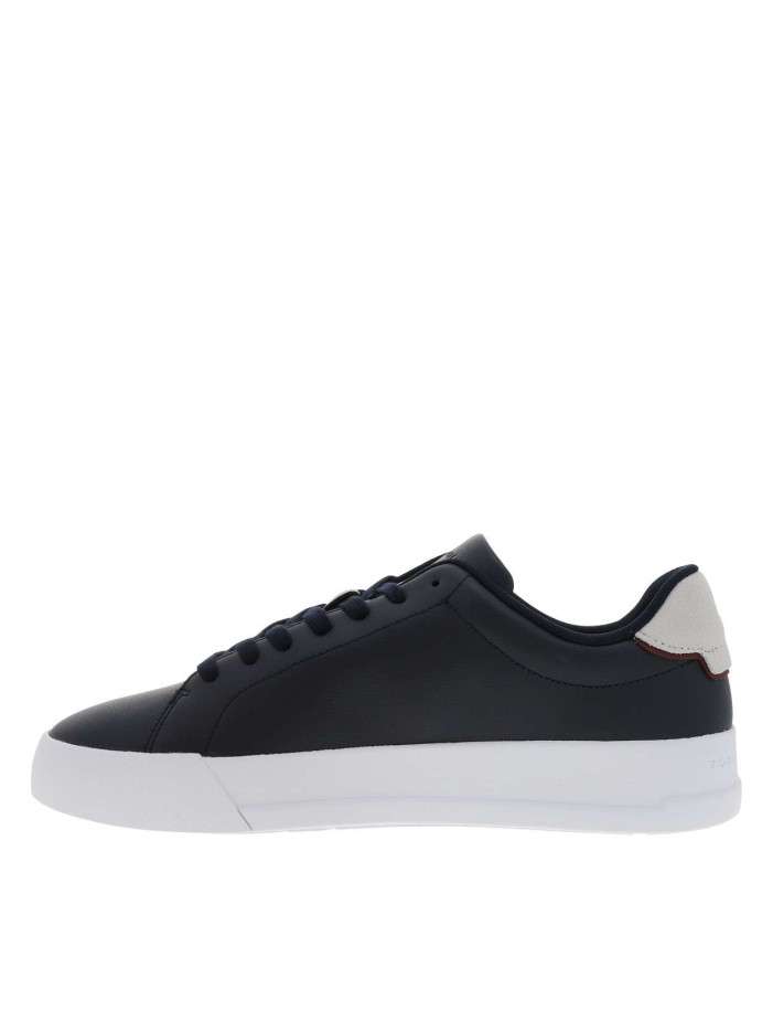 Tennis en cuir bleu marine...