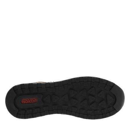 Baskets running noires avec semelle à talon compensé bas et lacets élastiqués - Image 5