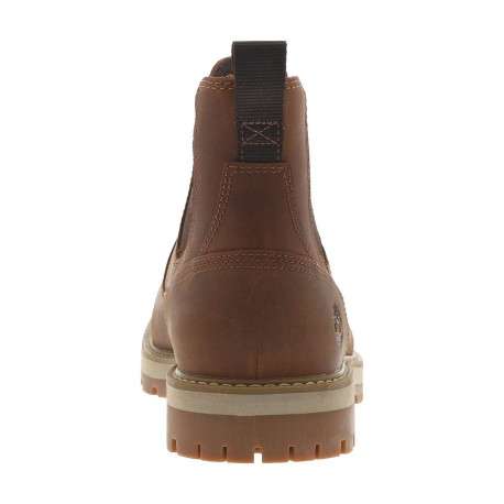 Boots camel pourvues de soufflets élastiqués et du logo de la marque - Image 6