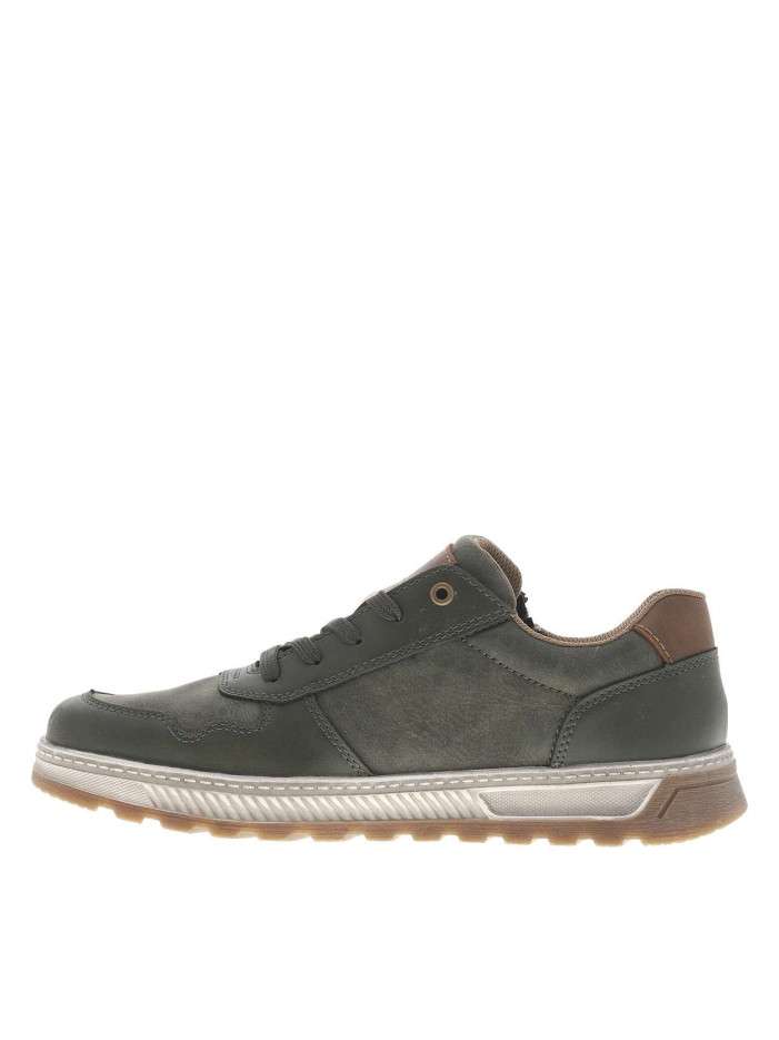 Sneakers kaki avec double...