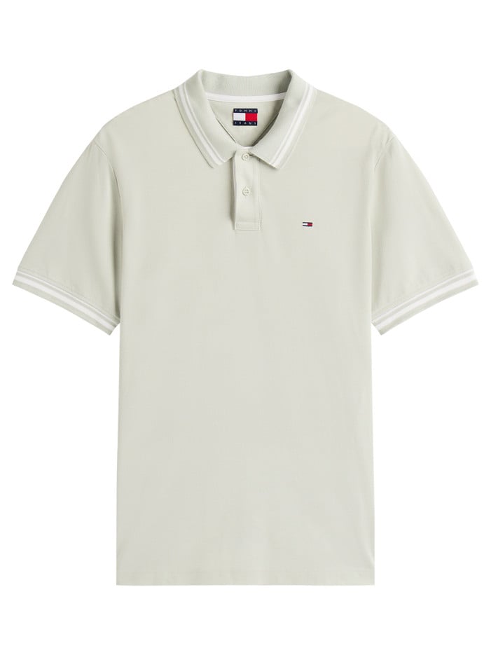 Polo en coton tilleul uni...