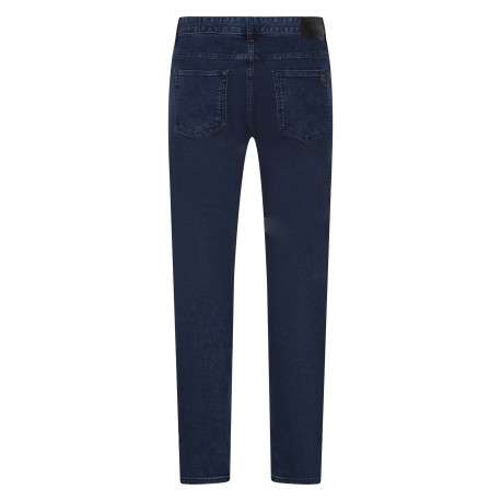 Jean en coton brut avec une coupe droite et un patch d'authenticité - Image 2