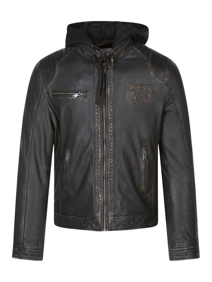 Blouson en cuir en cuir...