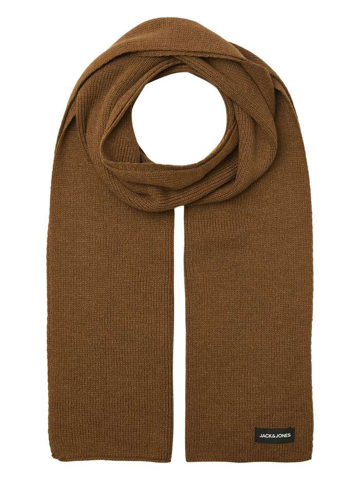 Echarpe camel en maille...
