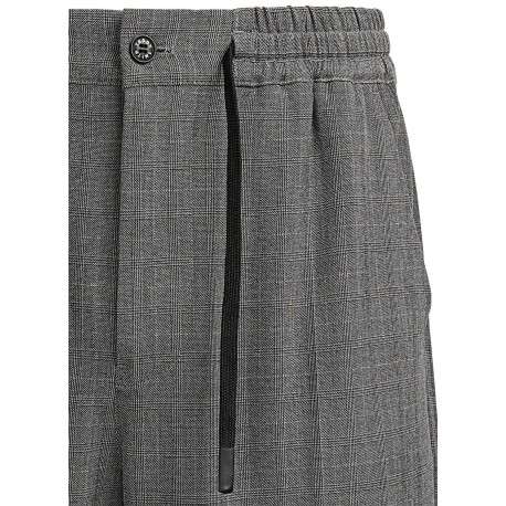 Pantalon chino gris anthracite à imprimé prince de galle et à coupe regular fit - Image 3