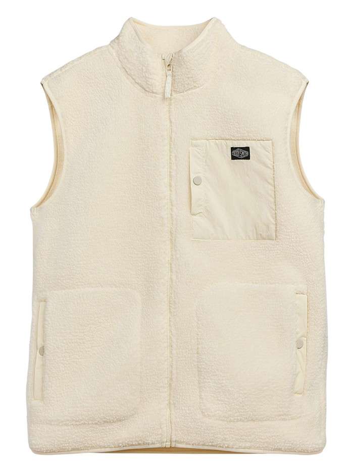 Veste sans manches écrue...