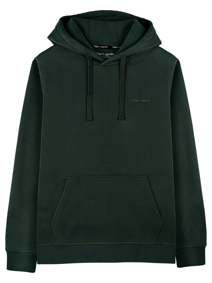 Sweat à capuche en coton...