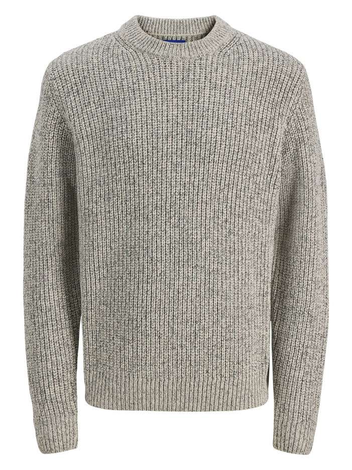 Pull beige en maille...