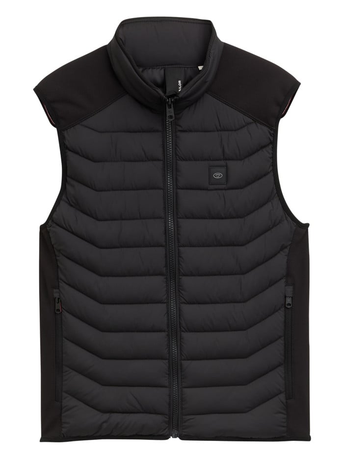 Doudoune noire sans manches...