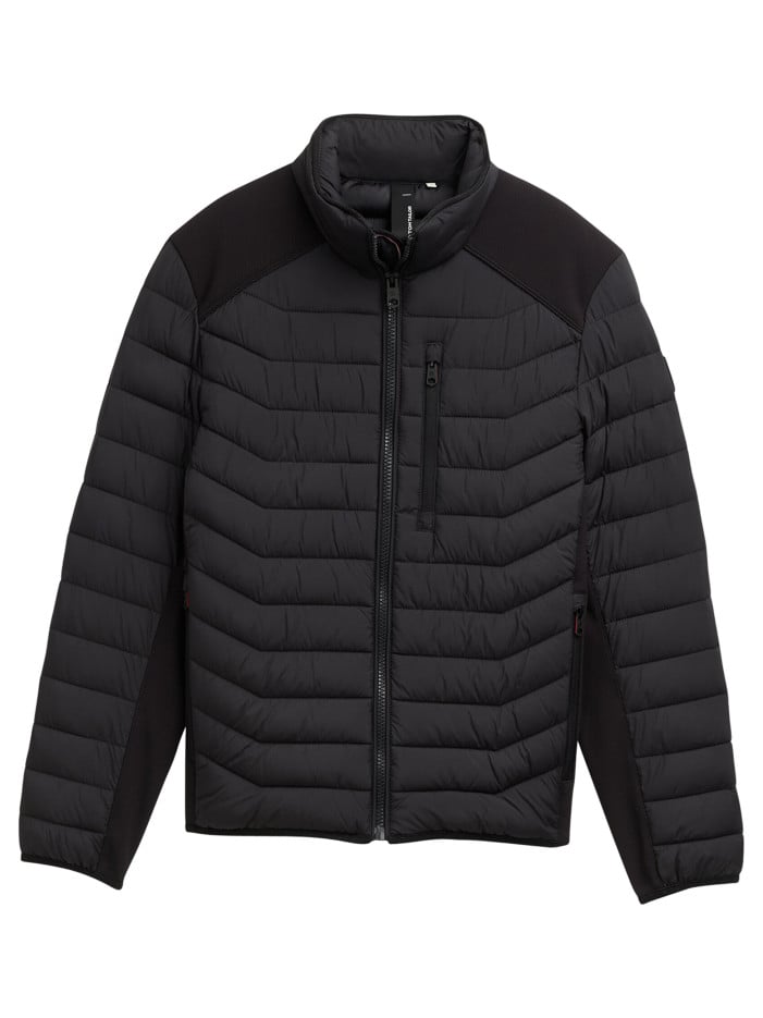 Doudoune noire unie...