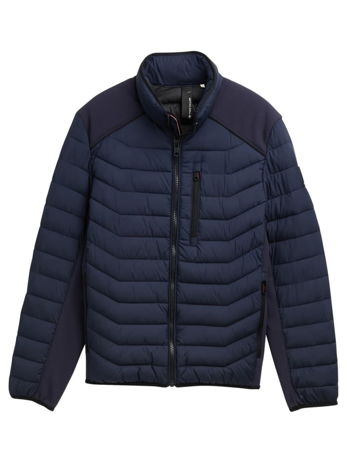 Doudoune marine unie...