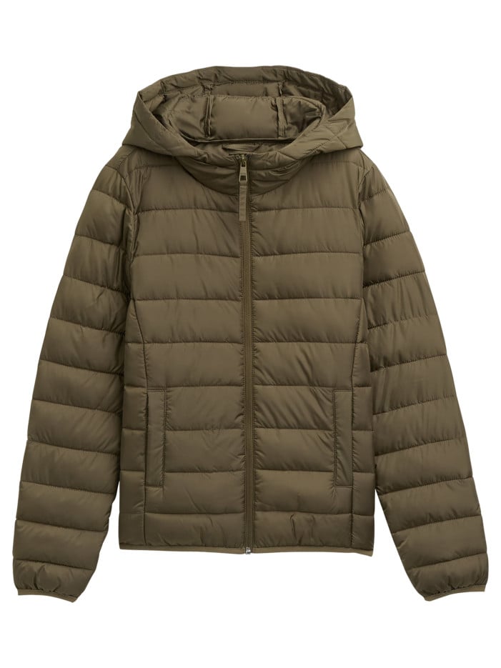 Doudoune kaki effet...