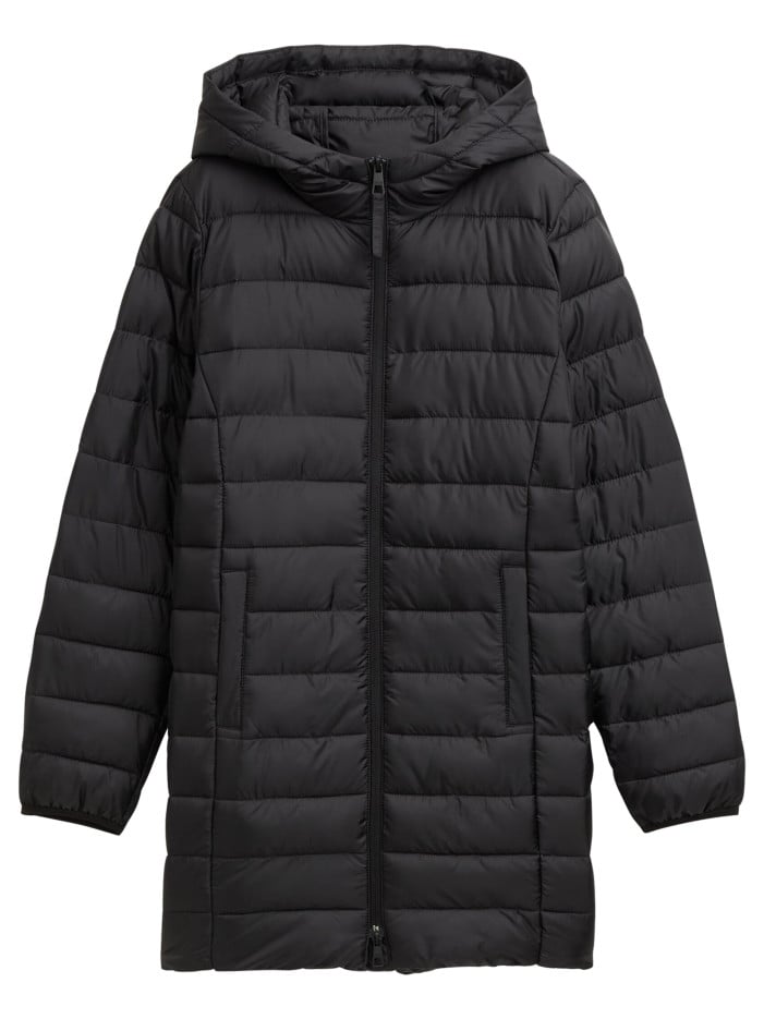 Doudoune noire matelassée...