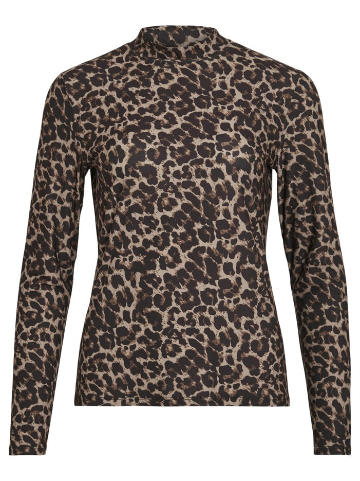 T-shirt léopard imprimé...