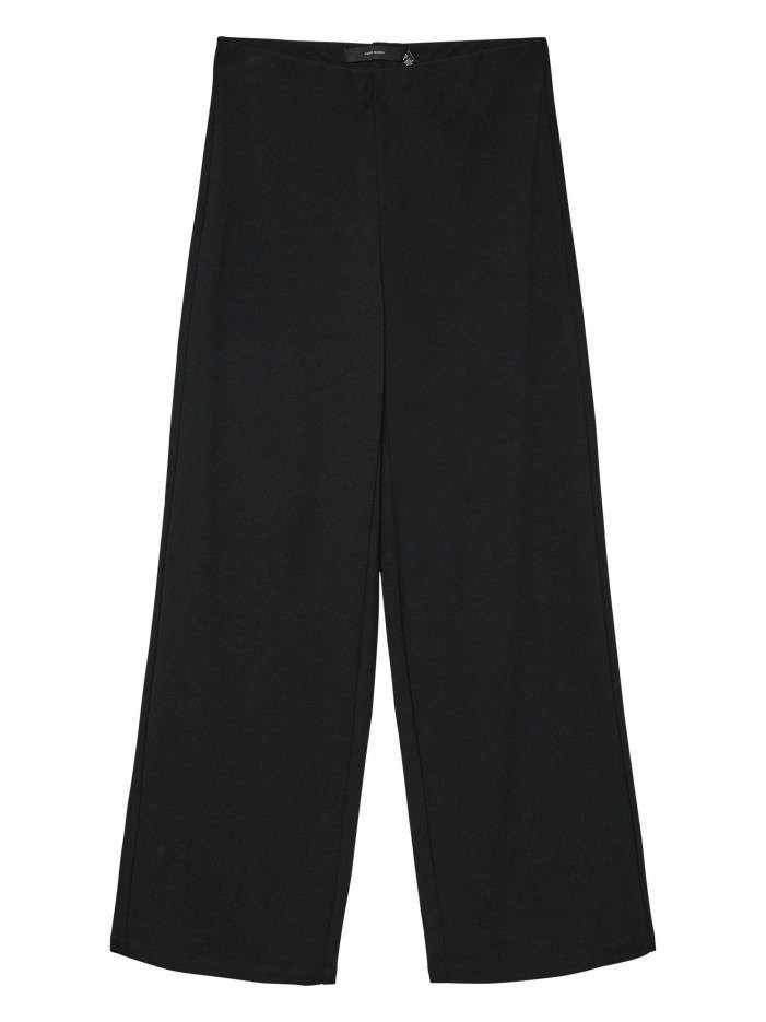 Pantalon chino noir uni...