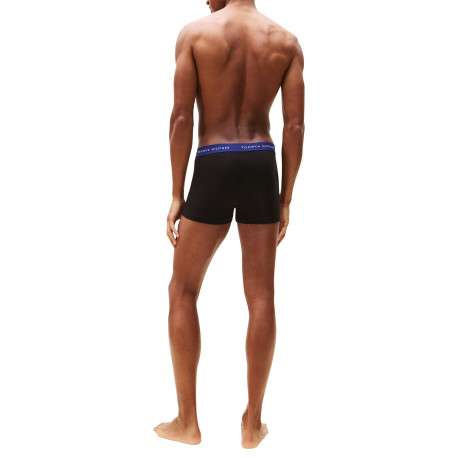 Lot de 3 boxers classiques en coton noirs avec taille élastiquée - Image 4