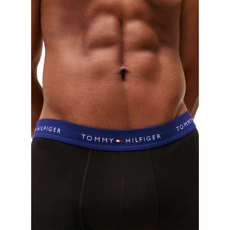 Lot de 3 boxers classiques en coton noirs avec taille élastiquée - Image 5