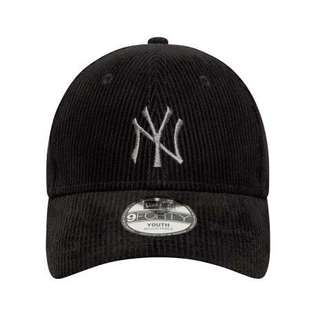 Casquette 9Forty® en coton noire strapback aspect velours côtelé - Image 3