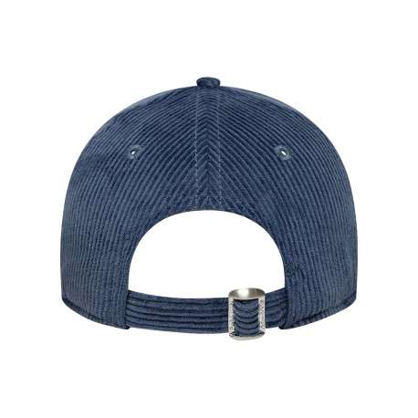 Casquette 9Forty® en coton bleue strapback aspect velours côtelé - Image 2