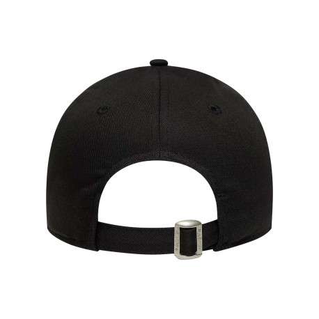 Casquette 9Forty® en coton noire strapback unie ajustable à l'arrière - Image 2