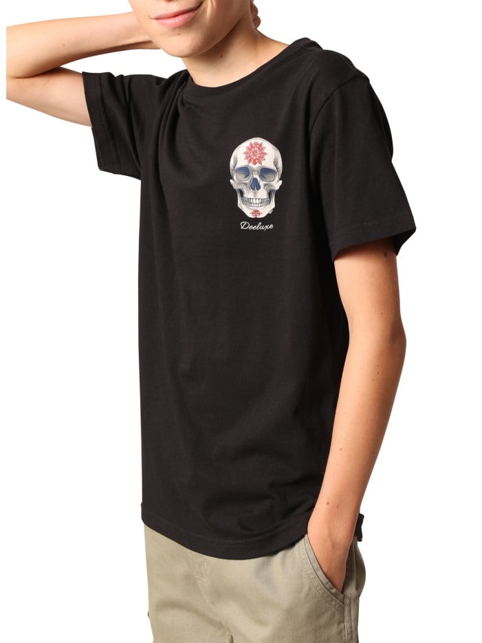 T-shirt en coton noir...