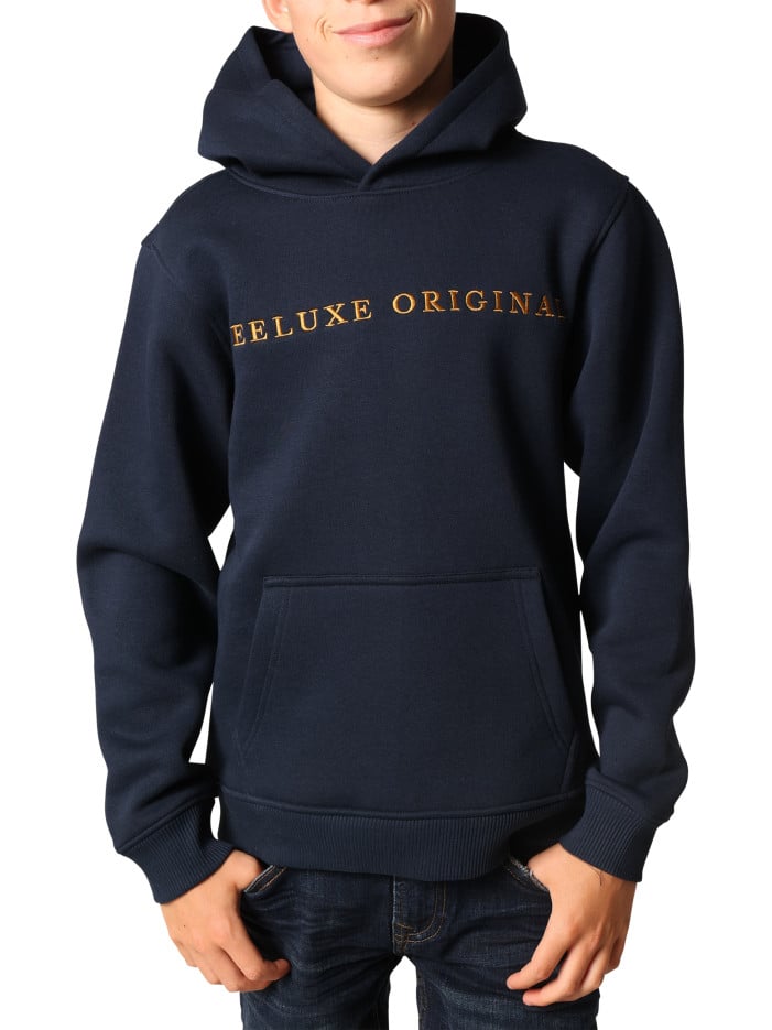 Sweat marine uni avec un...