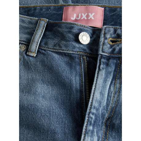 Jean Tokyo en coton bleu légèrement délavé à coupe bootcut et ourlets - Image 3