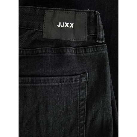 Jean Tokyo en coton noir uni à coupe bootcut et taille haute - Image 3
