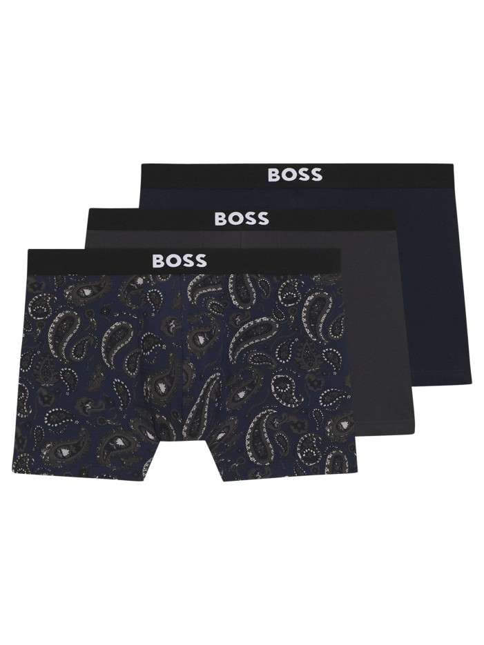 Lot de 3 boxers en coton...