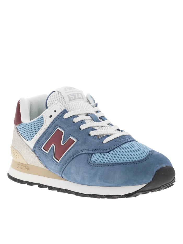 Baskets multisport en cuir...