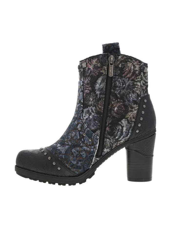 Boots noires et...