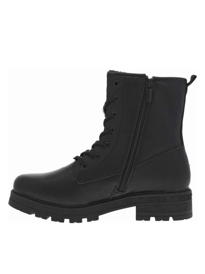 Bottines noires à talon...
