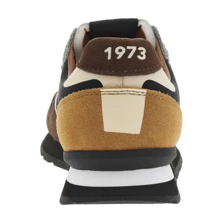 Baskets de running à talon plat avec un intérieur en cuir marron - Image 6
