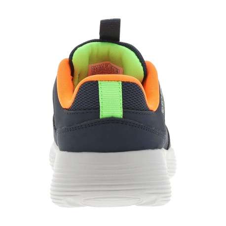 Baskets de running bleues à talon plat avec une fermeture slip-on - Image 6