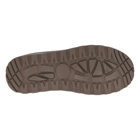 Boots taupe à talon compensé pourvue d'une doublure en fausse fourrure - Image 5