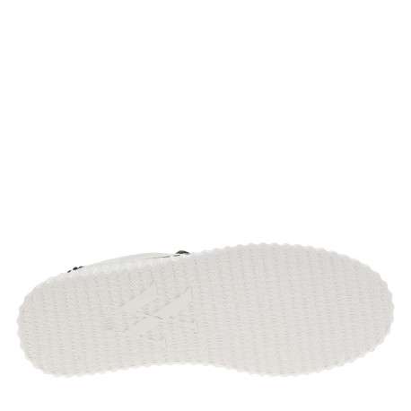 Tennis kaki à talon compensé bas et à bandes auto-agrippantes - Image 5