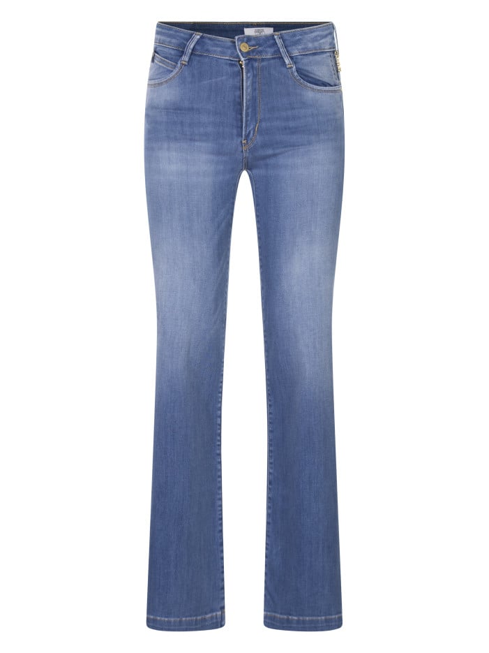 Jean en coton bleu...