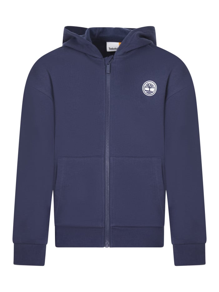 Sweat à capuche zippé en...