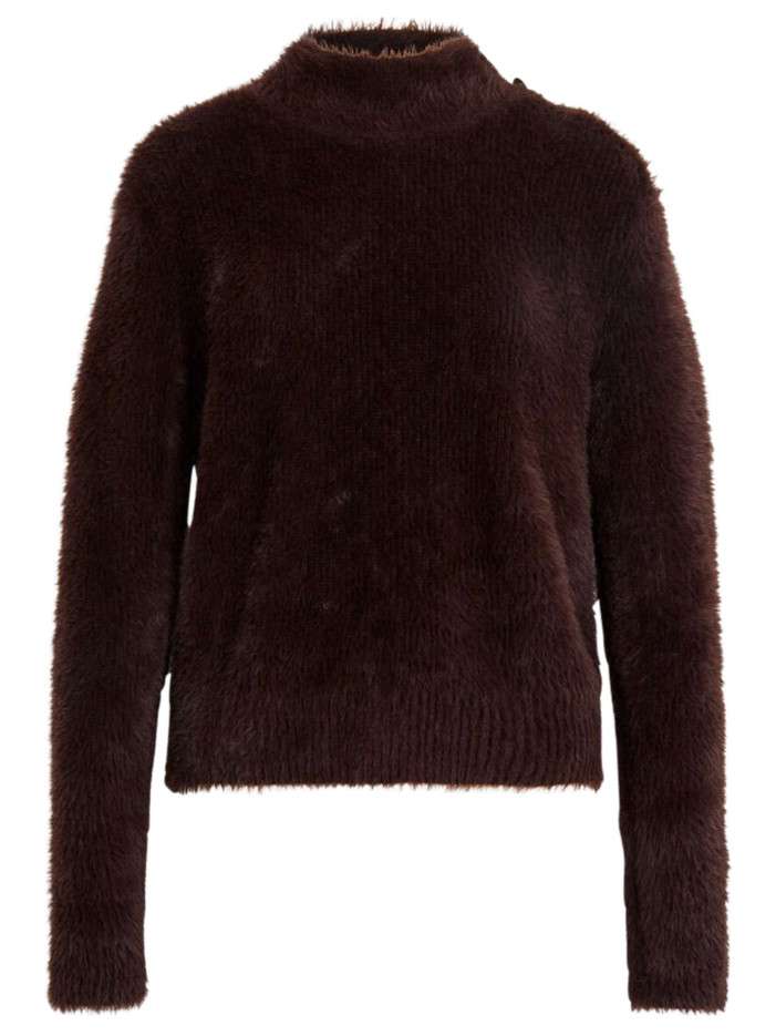 Pull marron en fausse...