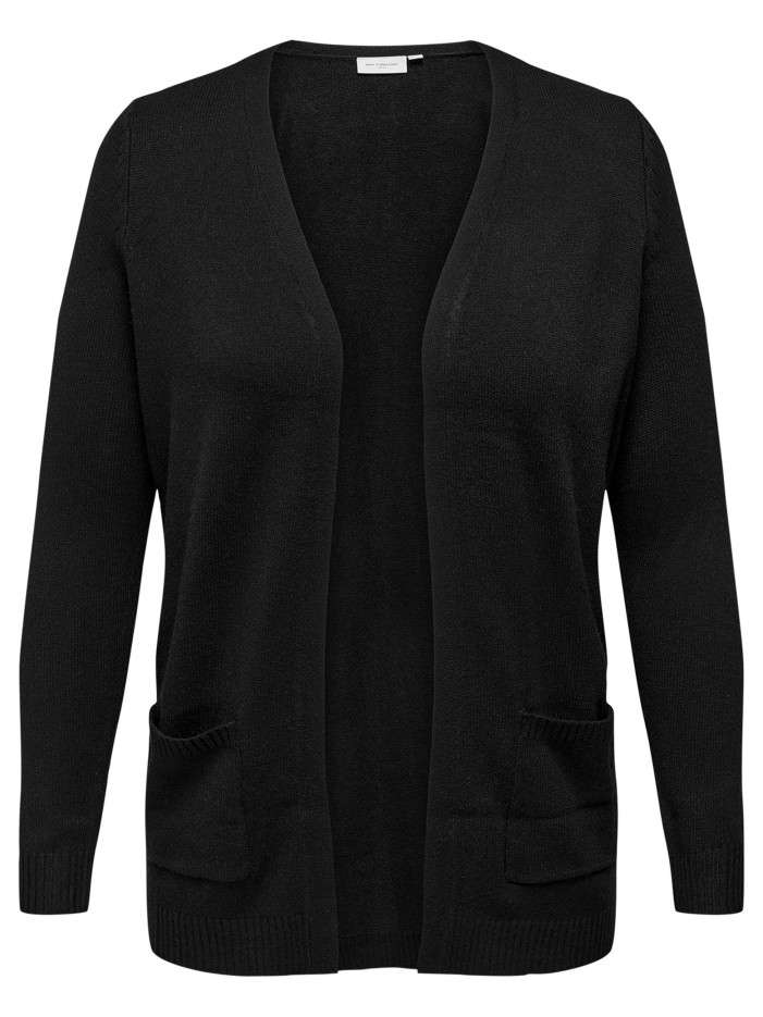 Gilet noir uni pourvu de...