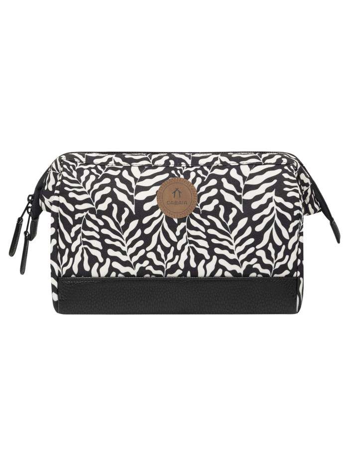 Trousse noire et blanche au...