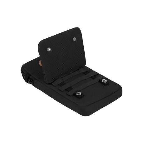 Pochette noire à bandoulière amovible pour téléphone portable - Image 3