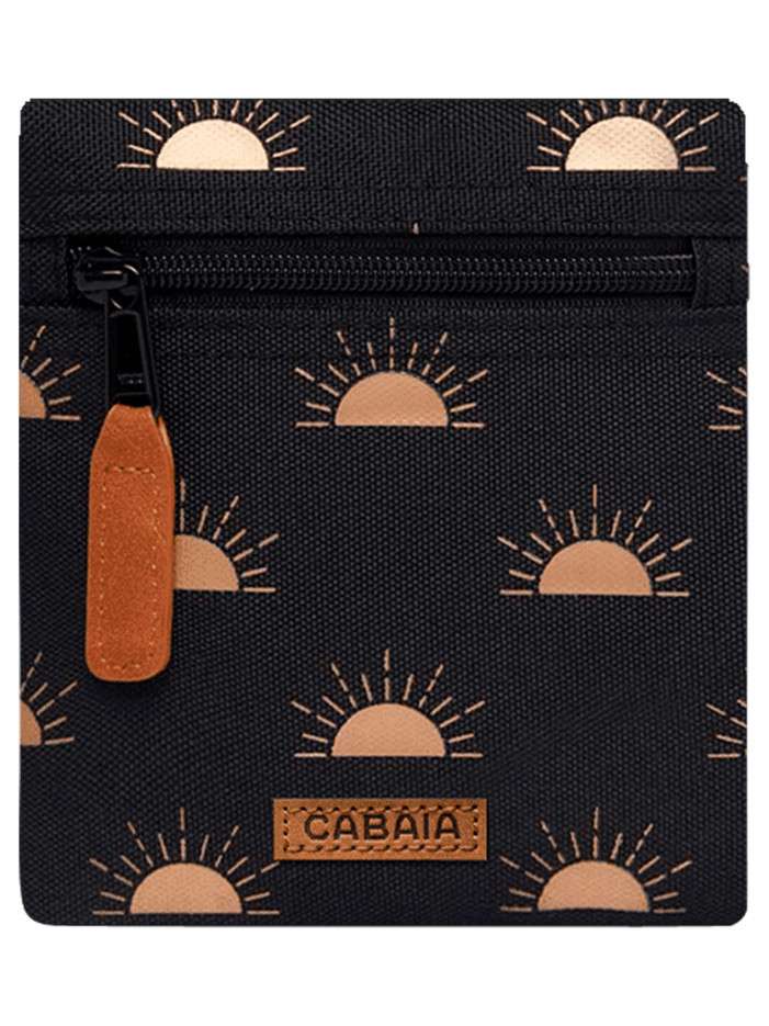 Pochette noire ornée d'un...