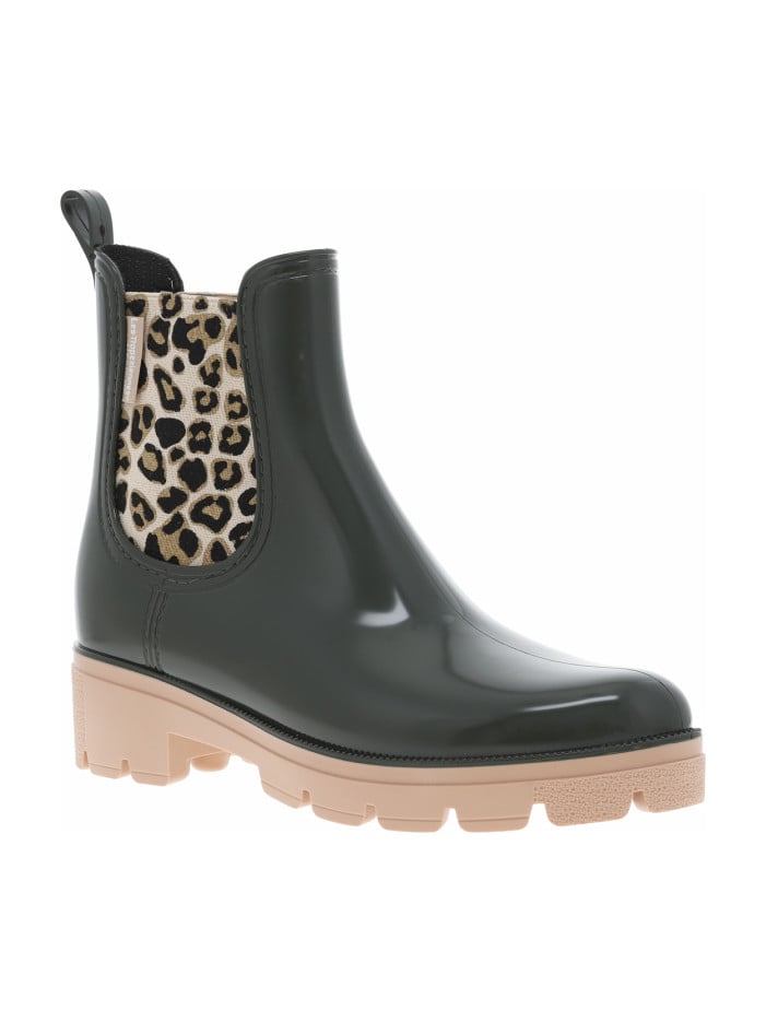 Boots kaki avec talon...